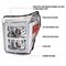 Spec-D Tuning 11-16 FORD F250 PROJECTOR HEADLIGHTS, PK  2 2LHP-F25011-SQ-RS - alternate 8